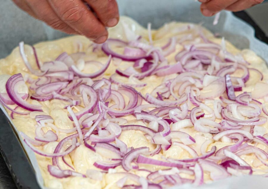 Focaccia alla cipolla